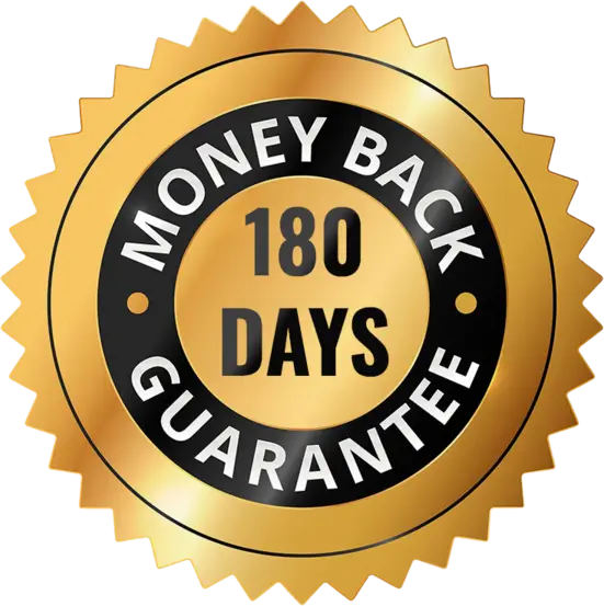 Cognihoney 60-day money-back guarantee badge